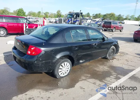 2010 Chevrolet Cobalt Lt from USA, damaged, VIN 1G1AD5F50A7162771